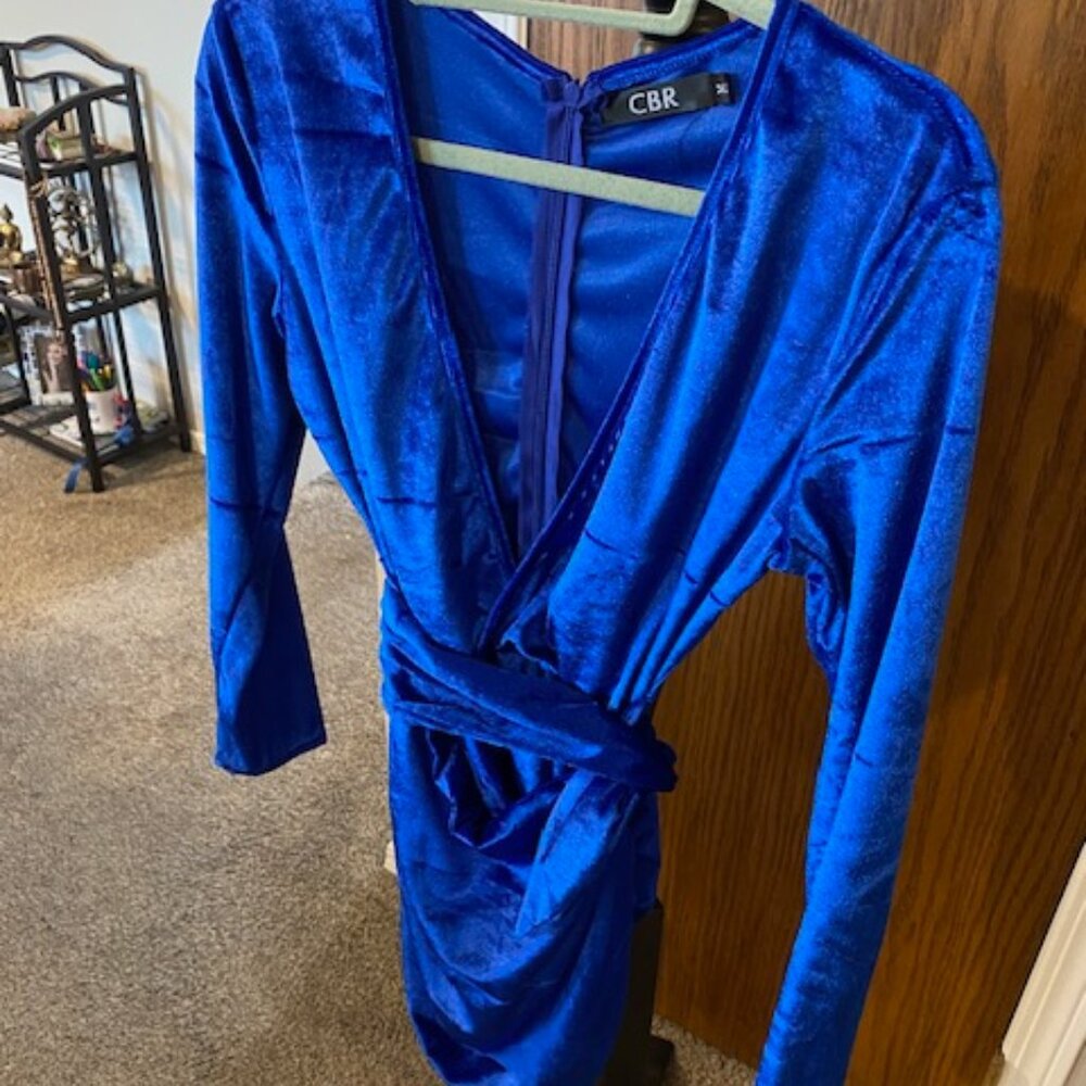 Sapphire Blue Dress
